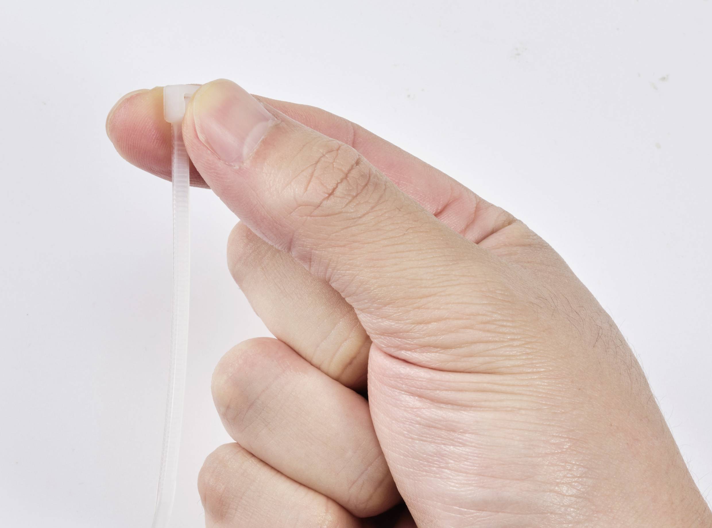 TRU COMPONENTS TC-13340656 TC-RT-100-3.6-N Kabelbinder 100mm 3.6mm Natur Lösbar, chemische Beständigkeit 100St.