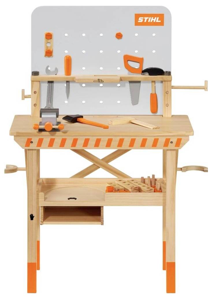 Stihl 0421 600 0144 Kinderwerkbank aus Holz