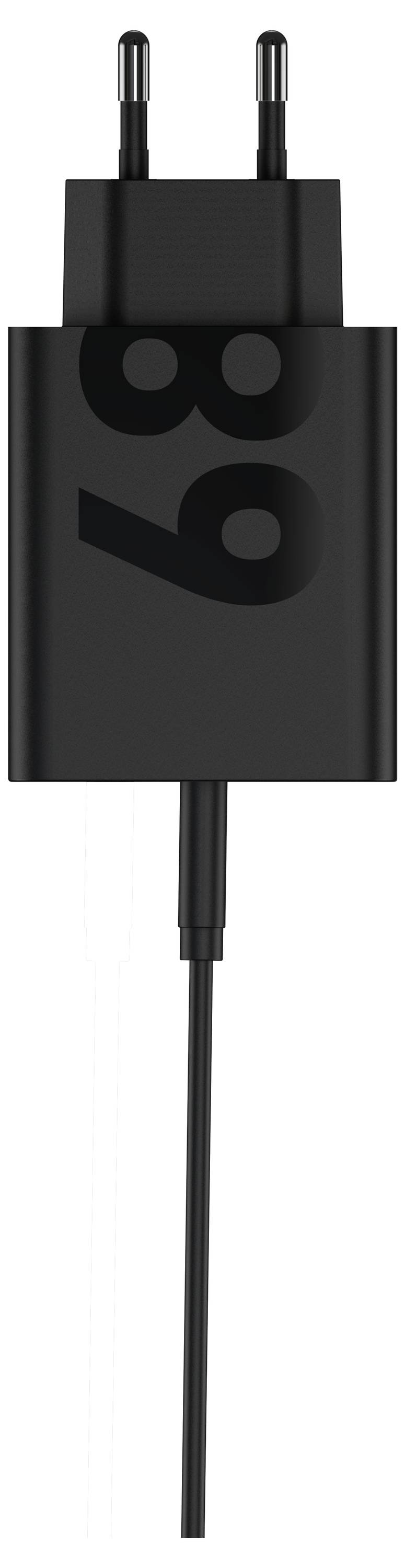 Motorola USB Ladegerät 68W 1x USB-C® USB PD 3.0, USB PD Schwarz GaN, Schnellladegerät