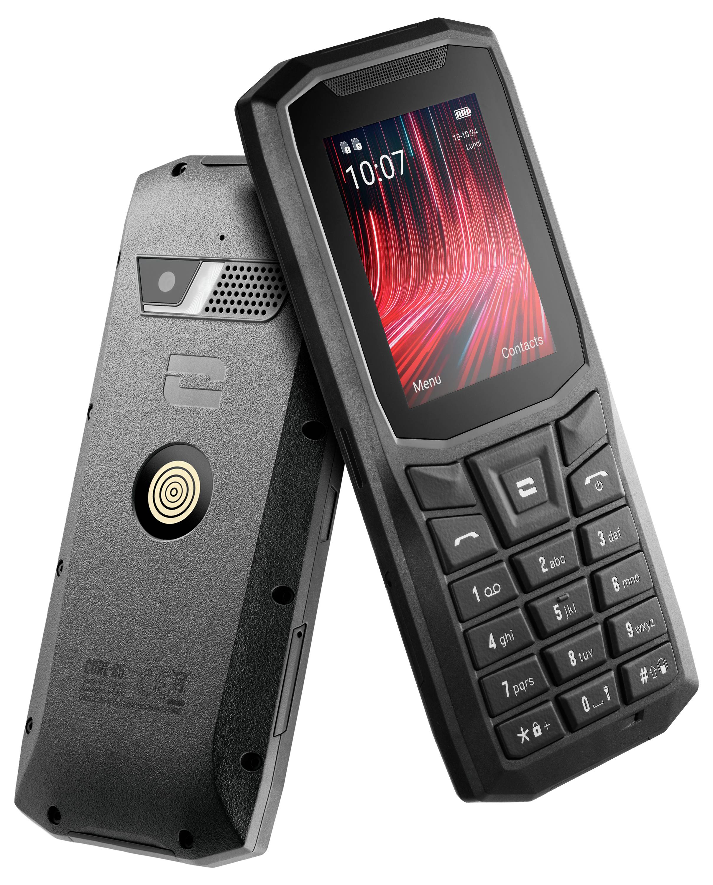 Crosscall Core-S5 Dual-SIM-Handy Schwarz
