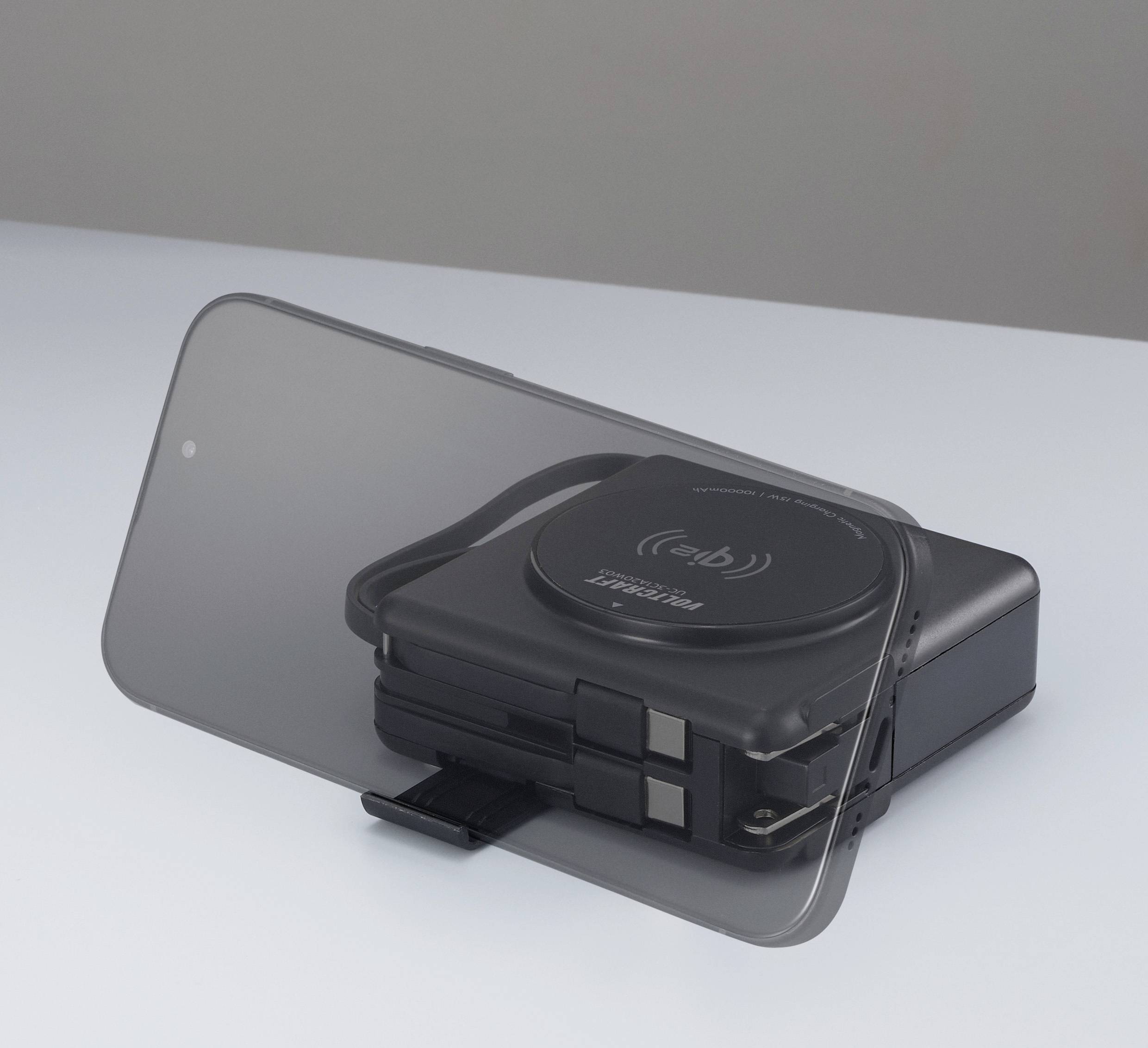 VOLTCRAFT UC-3C1A20W03 Reiseladeadapter 20W 1x USB-A, 3x USB-C® Fast Charge, USB PD Schwarz Innenbereich Wireless Charger