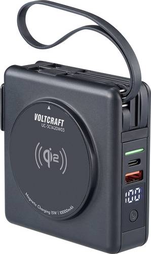 VOLTCRAFT UC-3C1A20W03 Reiseladeadapter 20 W 1x USB-A, 3x USB-C® Fast Charge, USB PD Schwarz Innenb