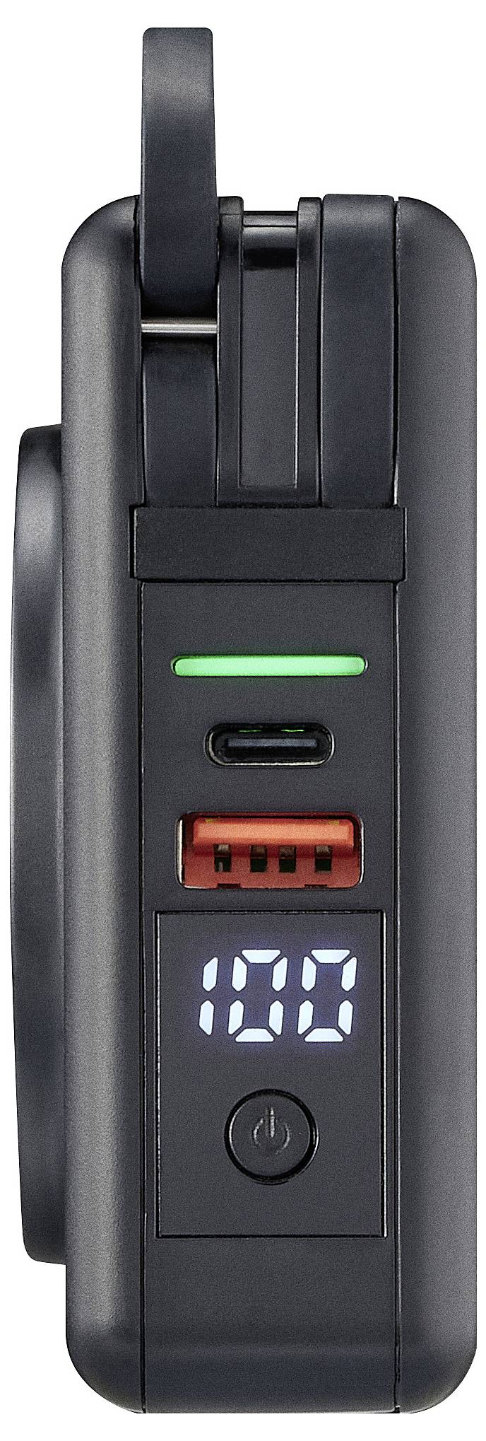 VOLTCRAFT UC-3C1A20W03 Reiseladeadapter 20W 1x USB-A, 3x USB-C® Fast Charge, USB PD Schwarz Innenbereich Wireless Charger