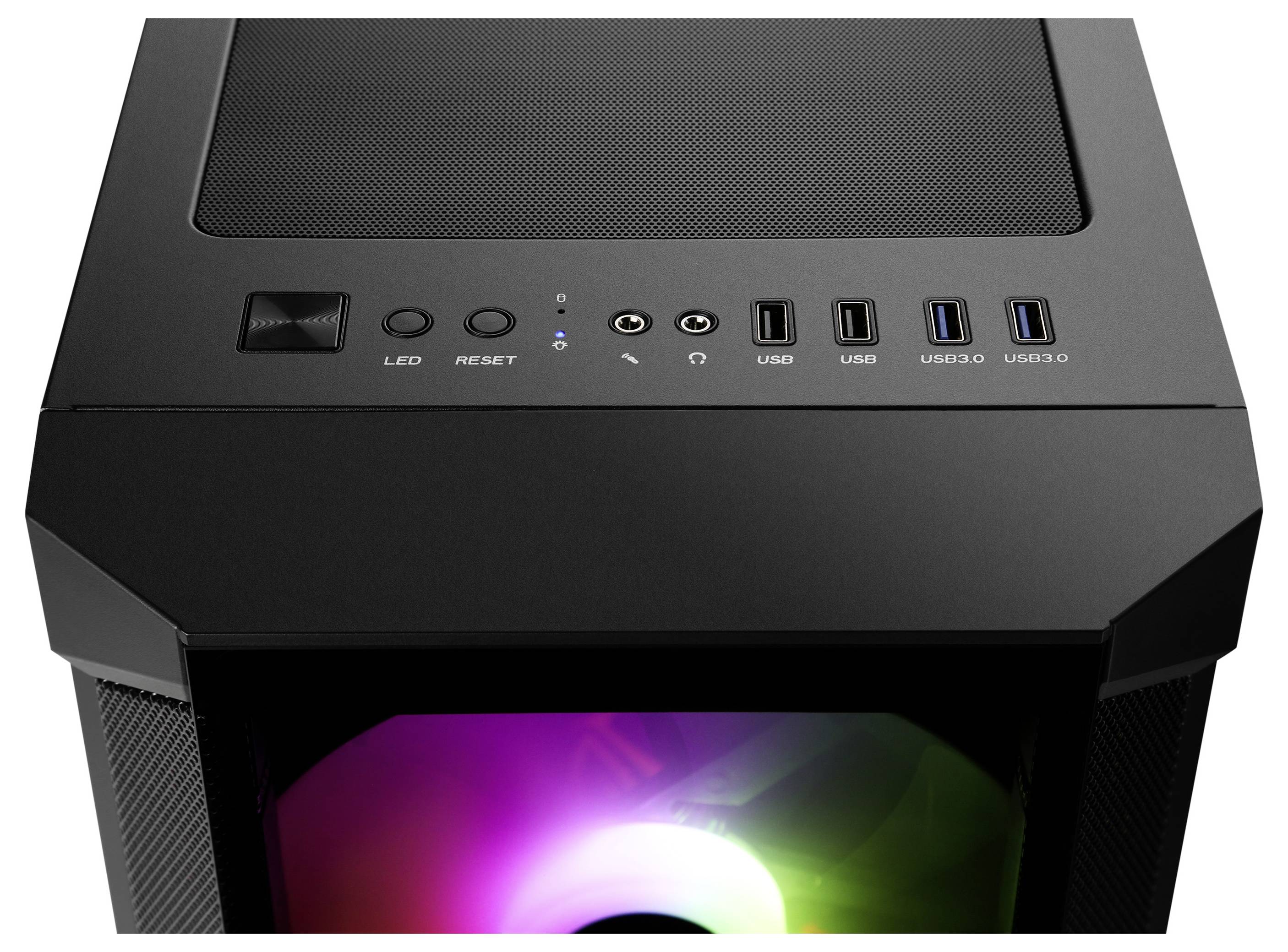 CSL Computer Gaming PC M11010H AMD Ryzen 5 8400F 4.7GHz 16GB RAM 1000GB SSD Nvidia GeForce RTX™ 4060 8GB GDDR6 92049