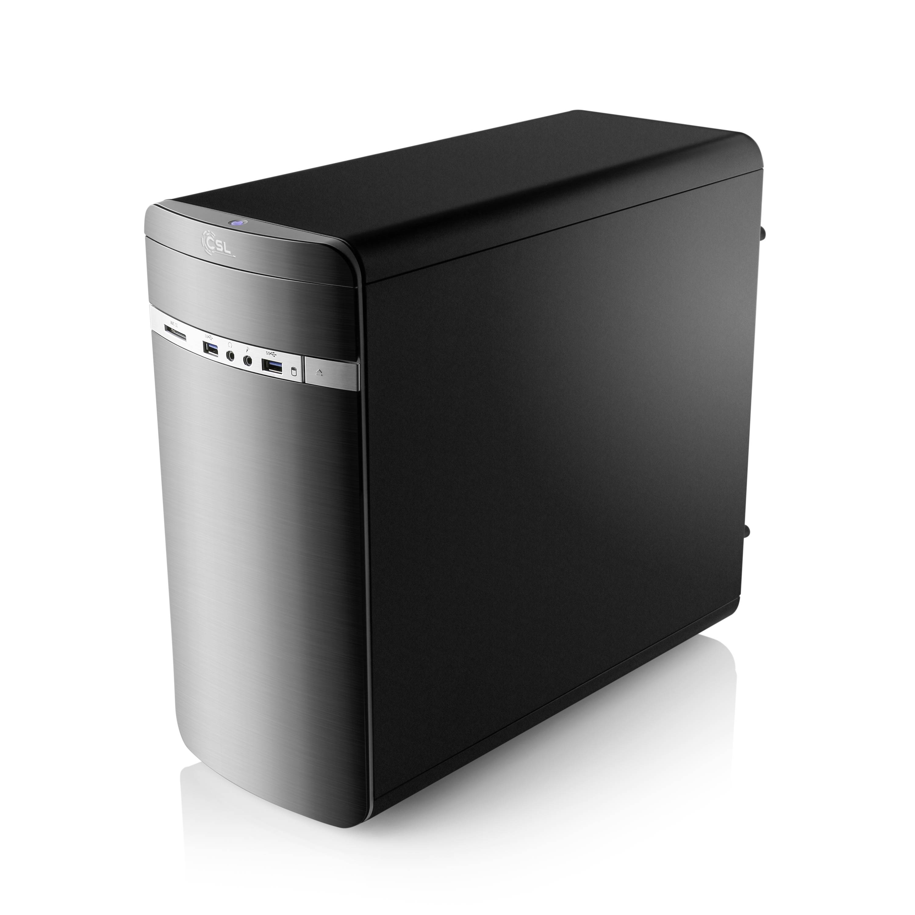 CSL Computer Desktop PC M11060H AMD Ryzen 5 8600G 5.0GHz 16GB RAM 1000GB SSD AMD Radeon™ Onboard Graphics 92061