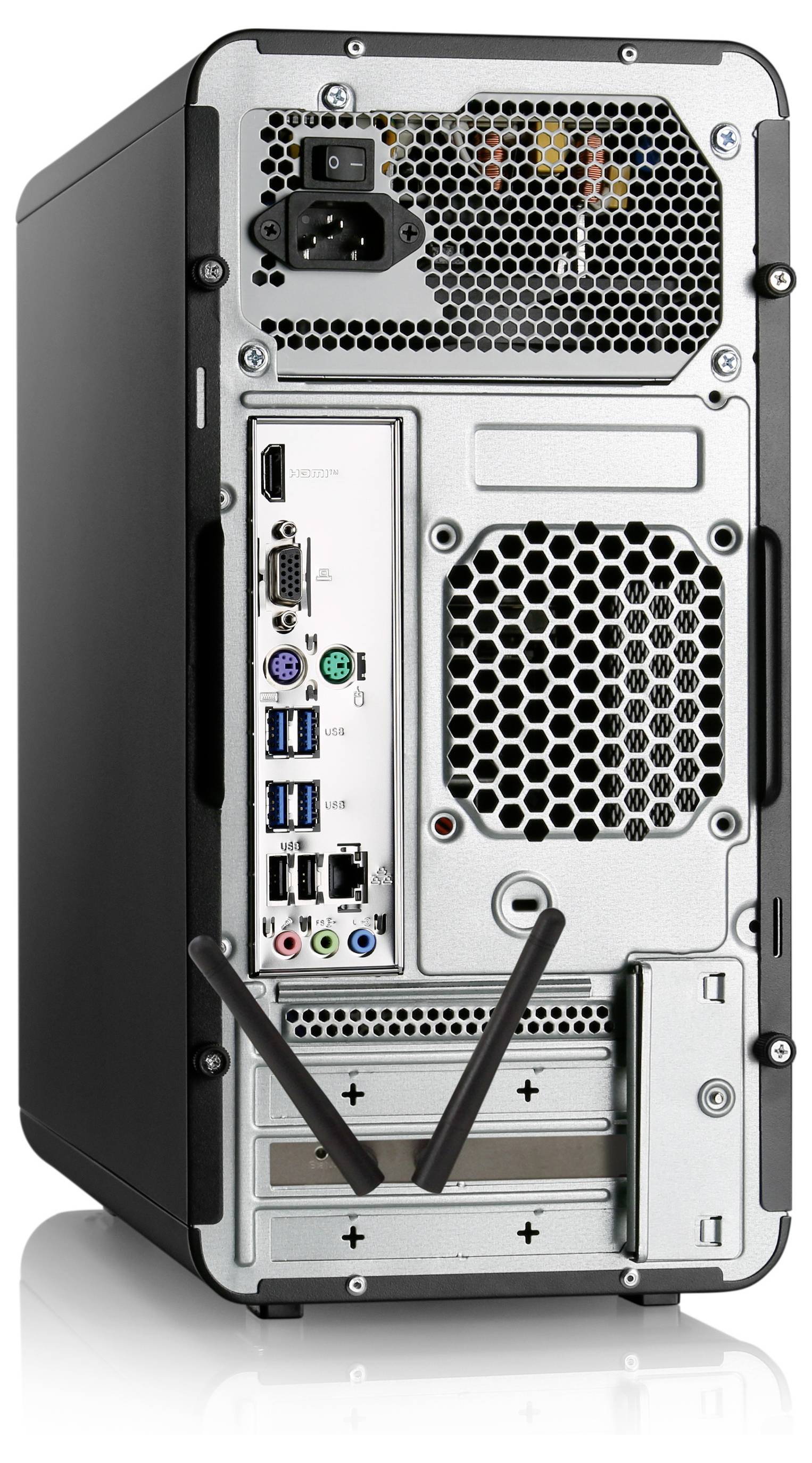CSL Computer Desktop PC M11060H AMD Ryzen 5 8600G 5.0GHz 16GB RAM 1000GB SSD AMD Radeon™ Onboard Graphics 92061