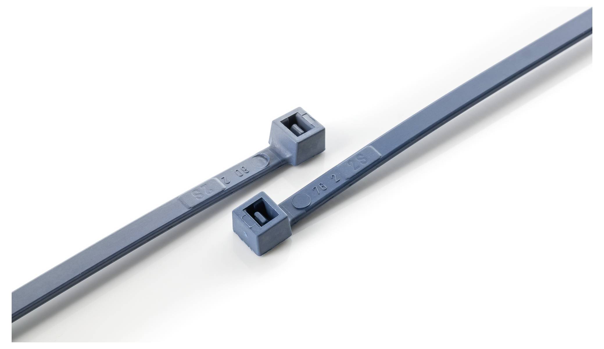 WKK 150227671 Kabelbinder 370mm 7.60mm Blau Detektierbar 100St.