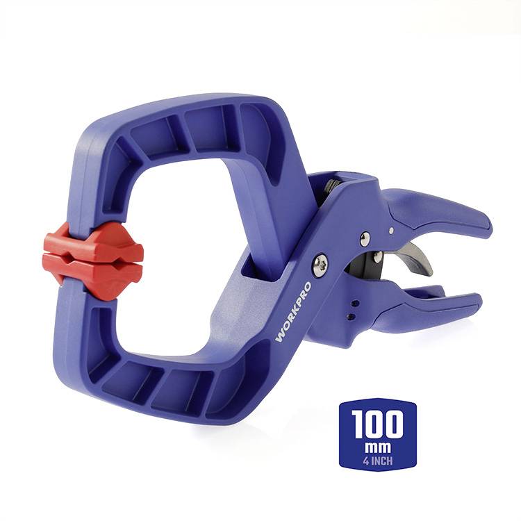 WorkPro Ratschenzwinge WP232015 Spann-Weite (max.):100mm Ausladungs-Maße:100mm