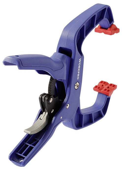 WorkPro Ratschenzwinge WP232015 Spann-Weite (max.):100mm Ausladungs-Maße:100mm