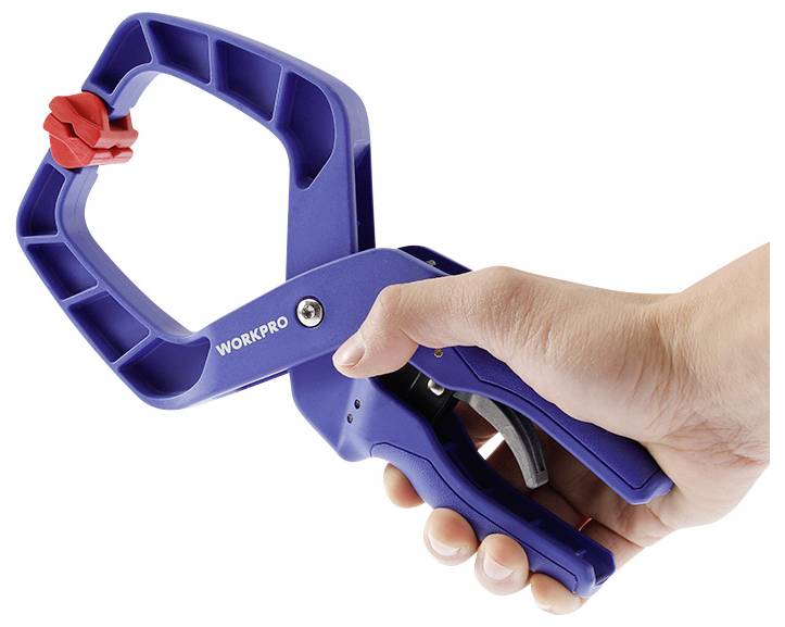 WorkPro Ratschenzwinge WP232015 Spann-Weite (max.):100mm Ausladungs-Maße:100mm