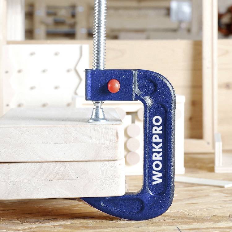 WorkPro Schnellspanner WP232022 Spann-Weite (max.):75mm Ausladungs-Maße:75mm