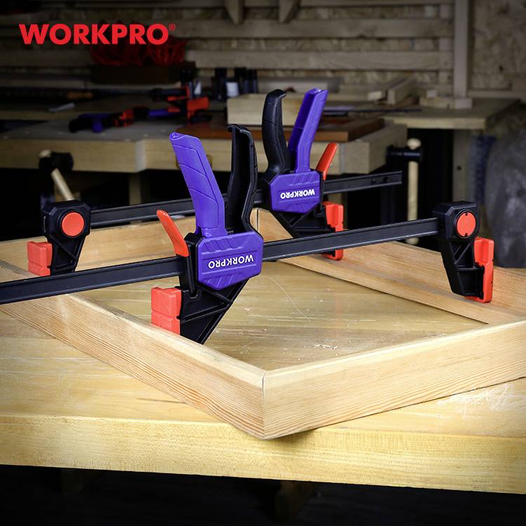 WorkPro Einhandzwinge Heavy Duty 300 mm WP232040 Produktabmessung, Länge: 300 mm