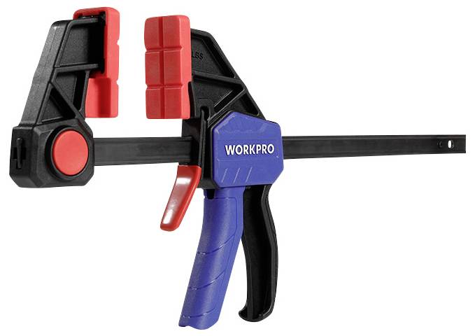 WorkPro Einhandzwinge Heavy Duty 300 mm WP232040 Produktabmessung, Länge: 300 mm