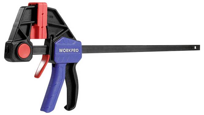 WorkPro Einhandzwinge Heavy Duty 450mm WP232041 Produktabmessung, Länge: 450mm