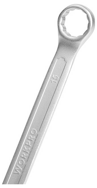 WorkPro WP202500 Ring-Maulschlüssel-Satz 5teilig Schlüsselweite (Metrisch) 6 - 15 mm