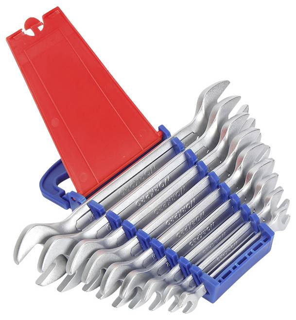 WorkPro WP202505 Doppel-Maulschlüssel-Satz 9teilig Schlüsselweite (Metrisch) 6 - 23mm