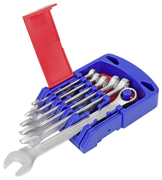 WorkPro WP202501 Ring-Maulschlüssel-Satz 6teilig Schlüsselweite (Metrisch) 8 - 18mm