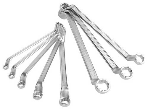 WorkPro WP202509 Doppel-Ringschlüssel 8teilig Schlüsselweite (Metrisch) 6 - 22 mm