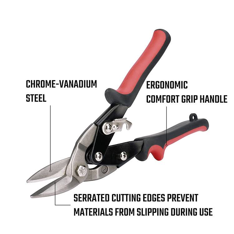 WorkPro Blechschere Linkshänder 250mm WP214016