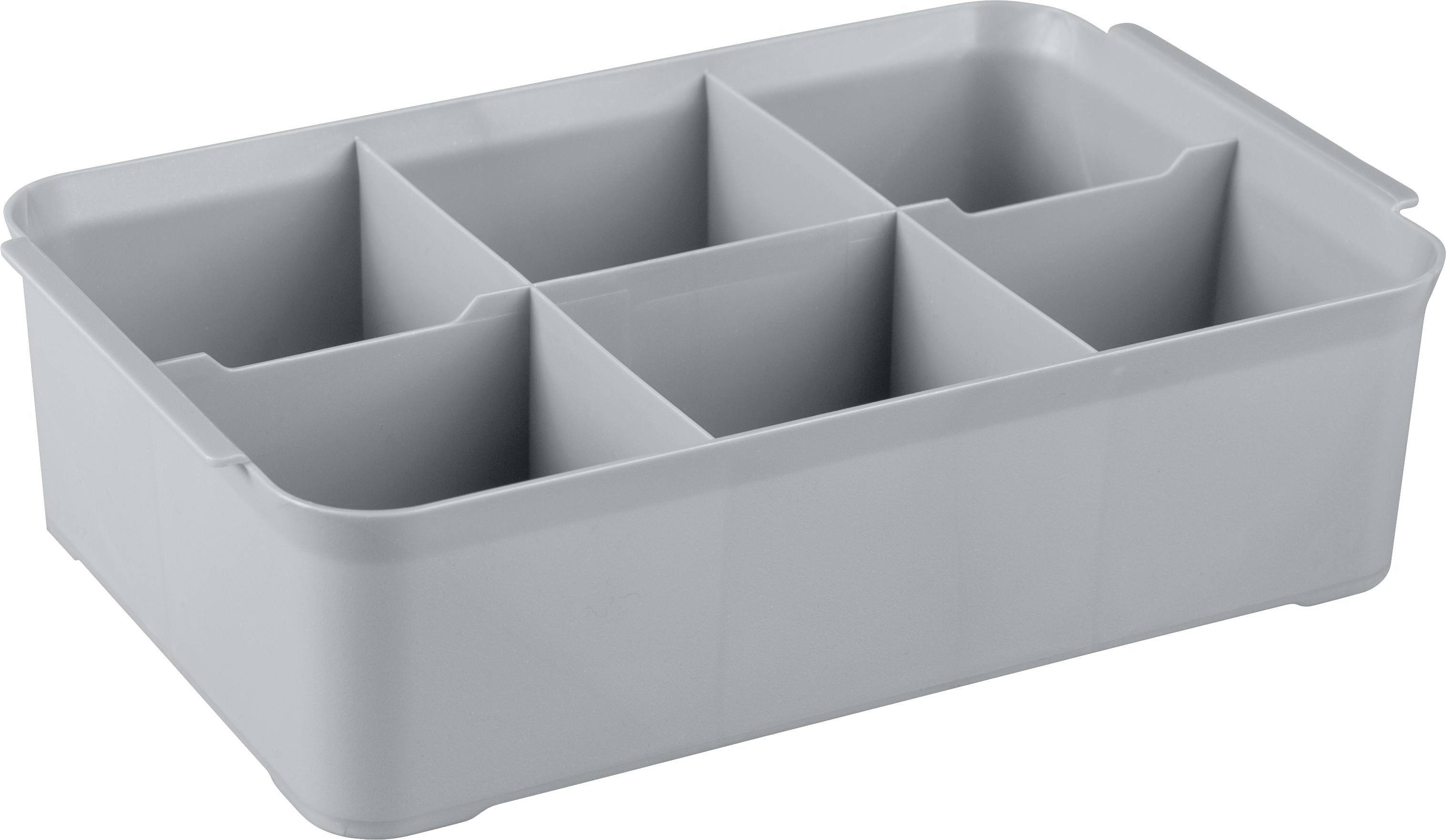 Curver 243860 Aufbewahrungsbox HANDY (L x B x H) 275 x 175 x 75mm Silber 1St.