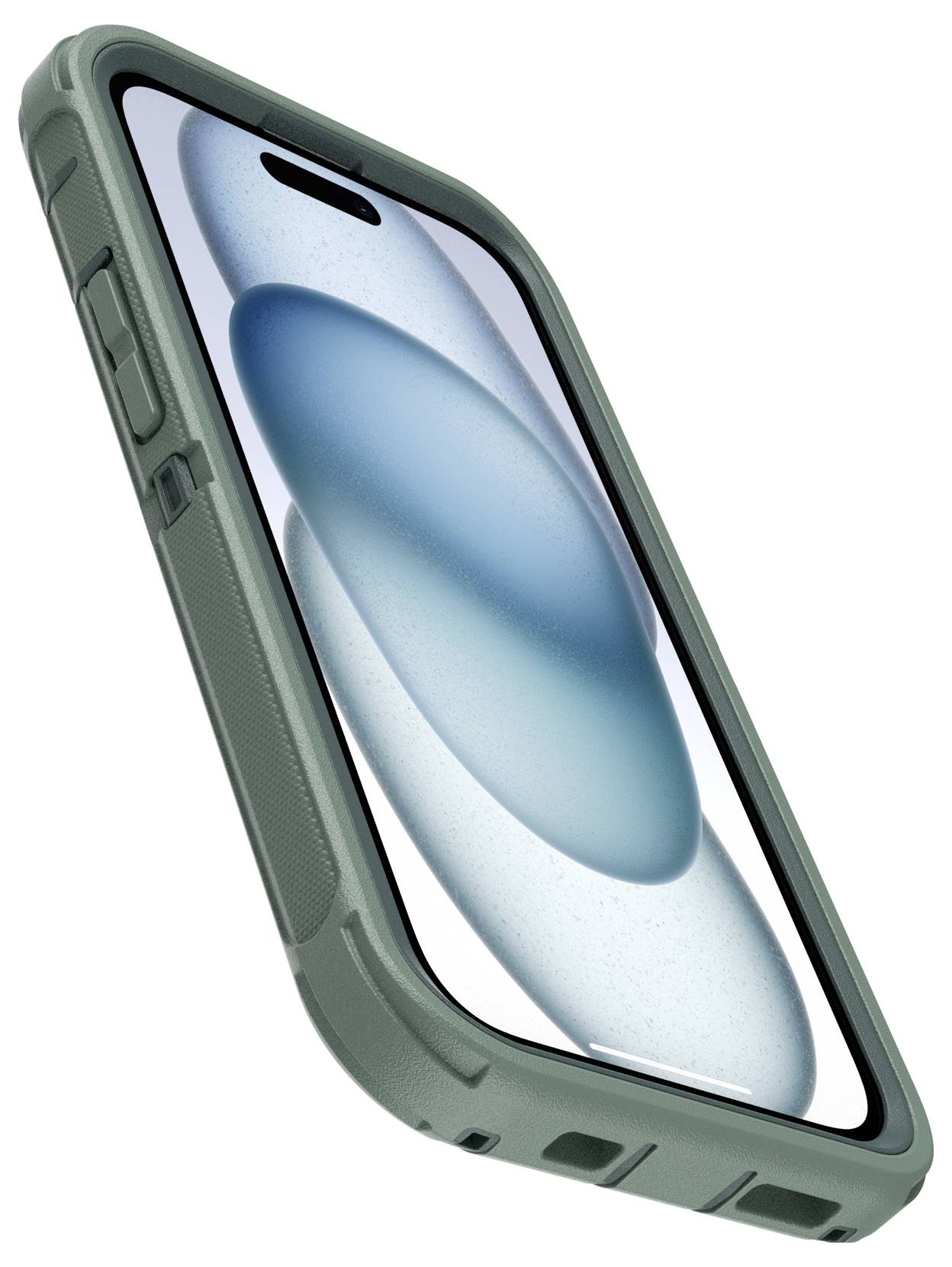 Otterbox Defender Backcover Apple iPhone 16e, iPhone 15, iPhone 14, iPhone 13 Grün MagSafe kompatibel 77-97536