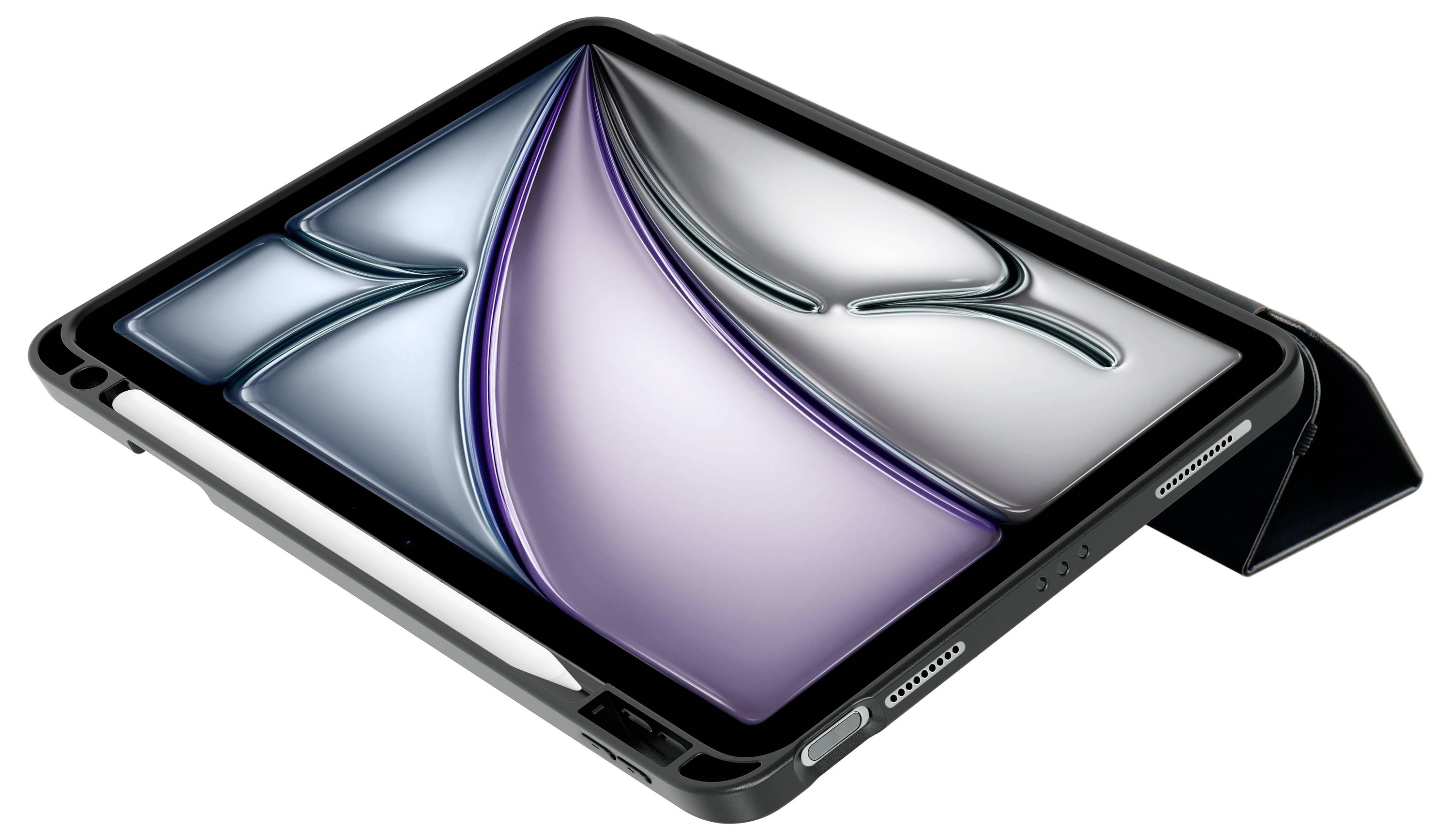 Otterbox React Folio Tablet-Cover Apple iPad Air 11 (2024) 27,9cm (11") Book Cover Schwarz