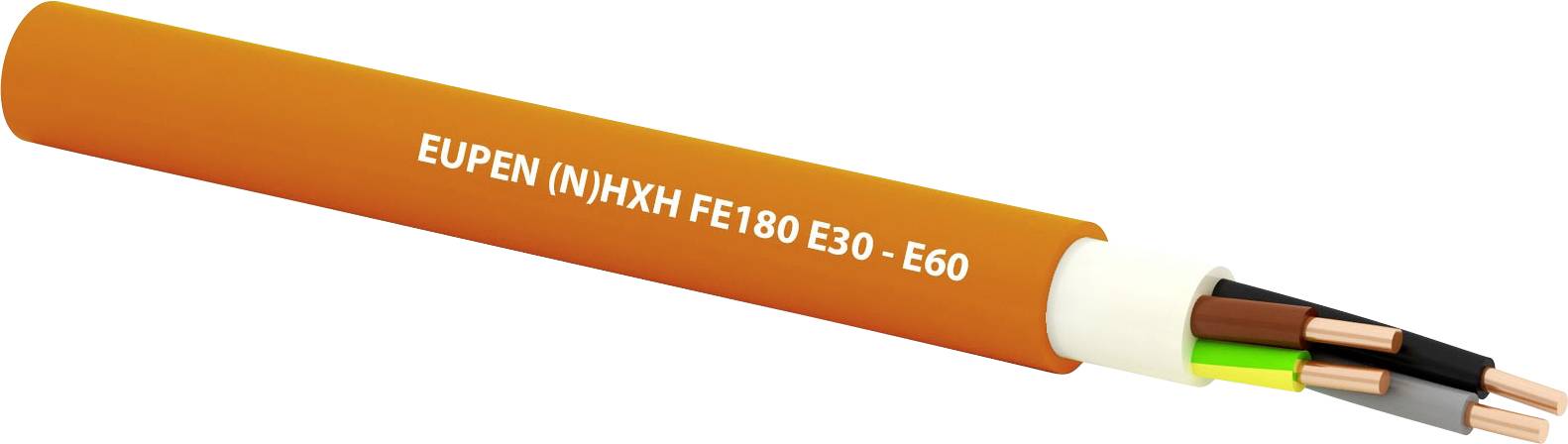 VER EUP NHXH E30 3x 2,5RE T Energieleitung NHXH 3 x 2.50mm² Orange 500m