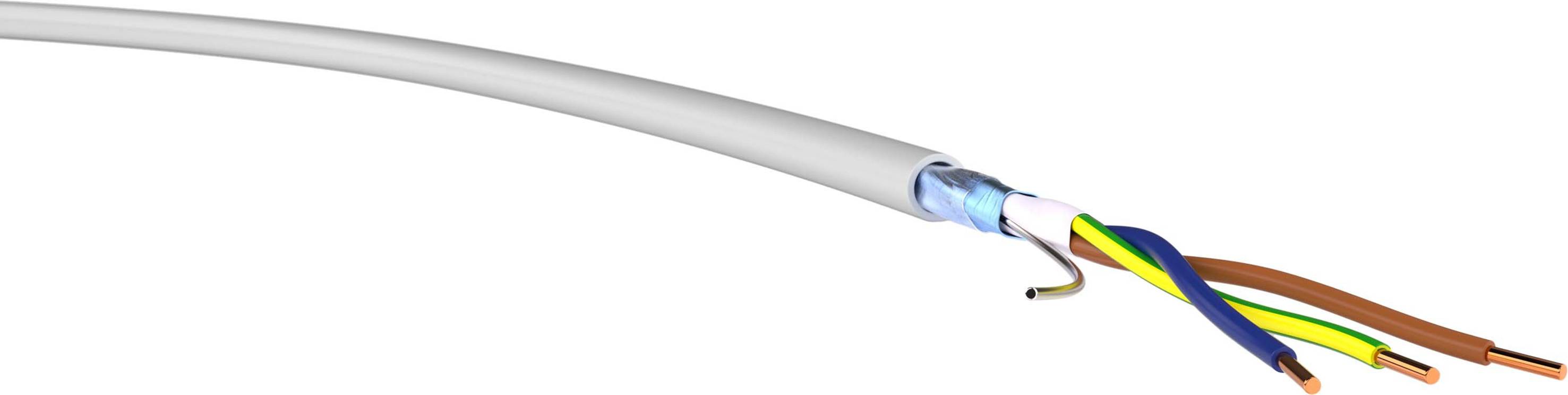 VER (N)YMStJ3x 2,5/1,5Eca R100 Energieleitung (N)YMStJ 3 x 2.50mm² Grau 100m