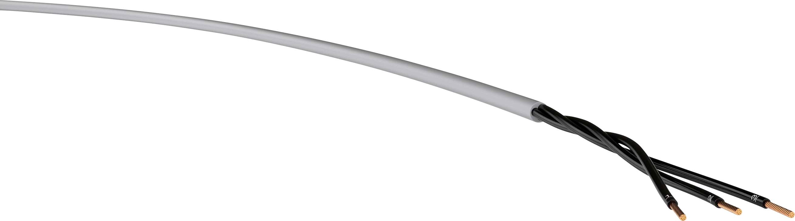 VER YSLY-OZ 3x 1 Ri.100 Energieleitung YSLY-OZ 3 x 1mm² Grau 100m