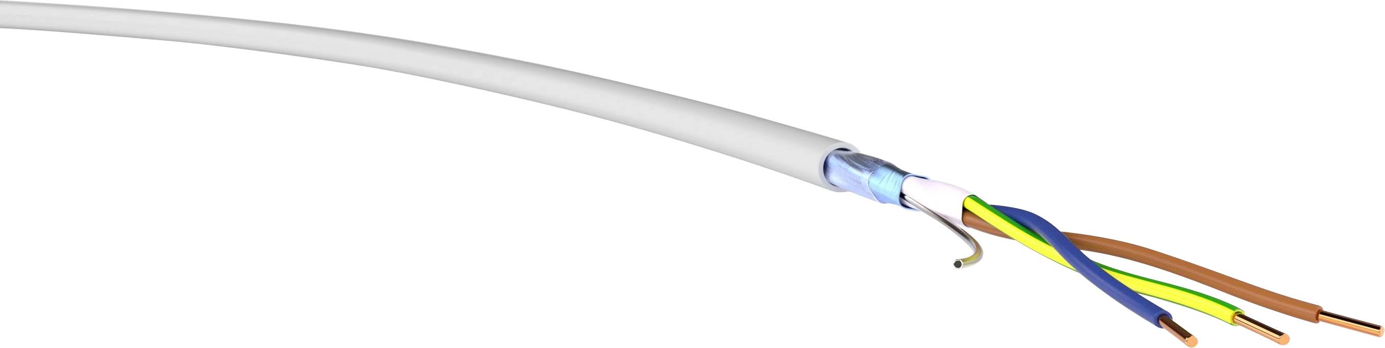 VER (N)YMStJ3x 1,5/1,5Eca R100 Energieleitung (N)YMStJ 3 x 1.50mm² Grau 100m