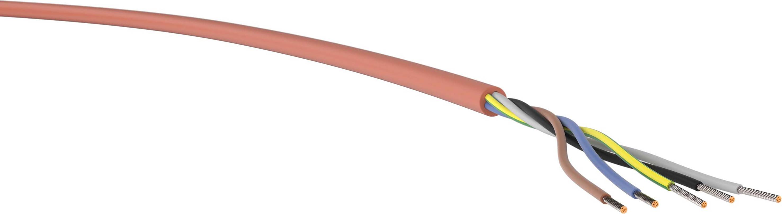 VER SIHF-JB 5x 1,5 Ri.100 Energieleitung SIHF-JB 5 x 1.50mm² 100m