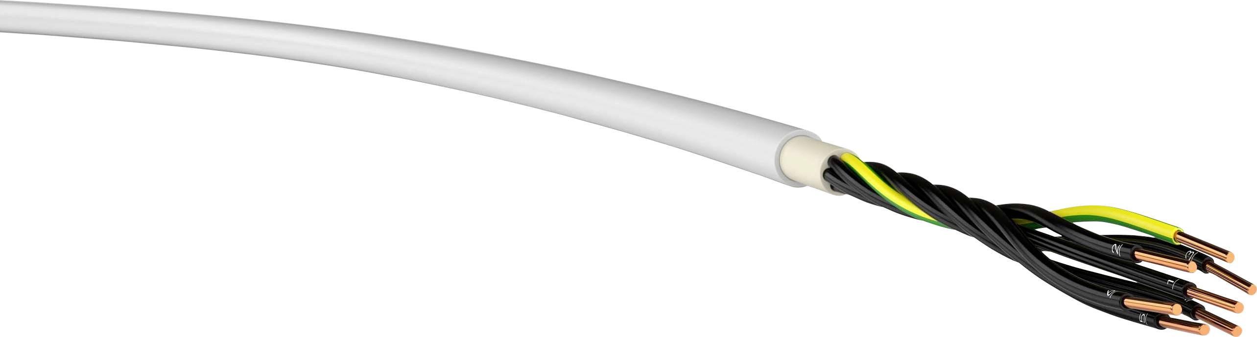 VER NYM-JZ 7x 1,5 Eca Tr250 Energieleitung NYM-JZ 7 x 1.50mm² Grau 250m