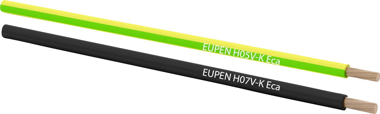 VER EUP H05V-K 0,5 ws Ri.100 Aderleitung H05V-K 1 x 0.50mm² Weiß 100m