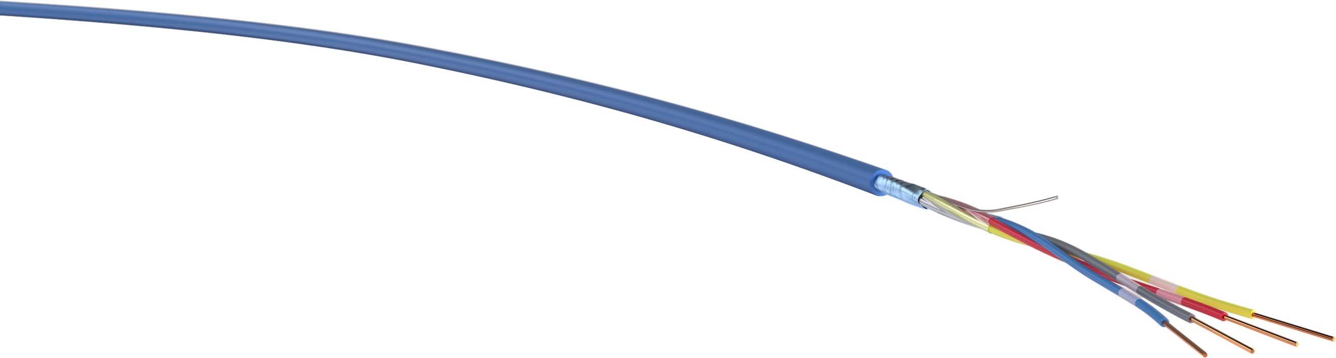 VER JE-Y(ST)Y/EB 2x2x0,8 T500 Datenkabel JE-Y(ST)Y/EB 2 x 2 x 0.8mm² Blau 500m