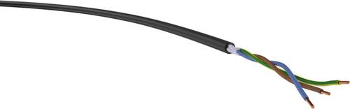 VER H07RN-F 3G 2,5 Ri. 50 Energieleitung H07RN-F 3 G 2.50 mm² Schwarz 50 m