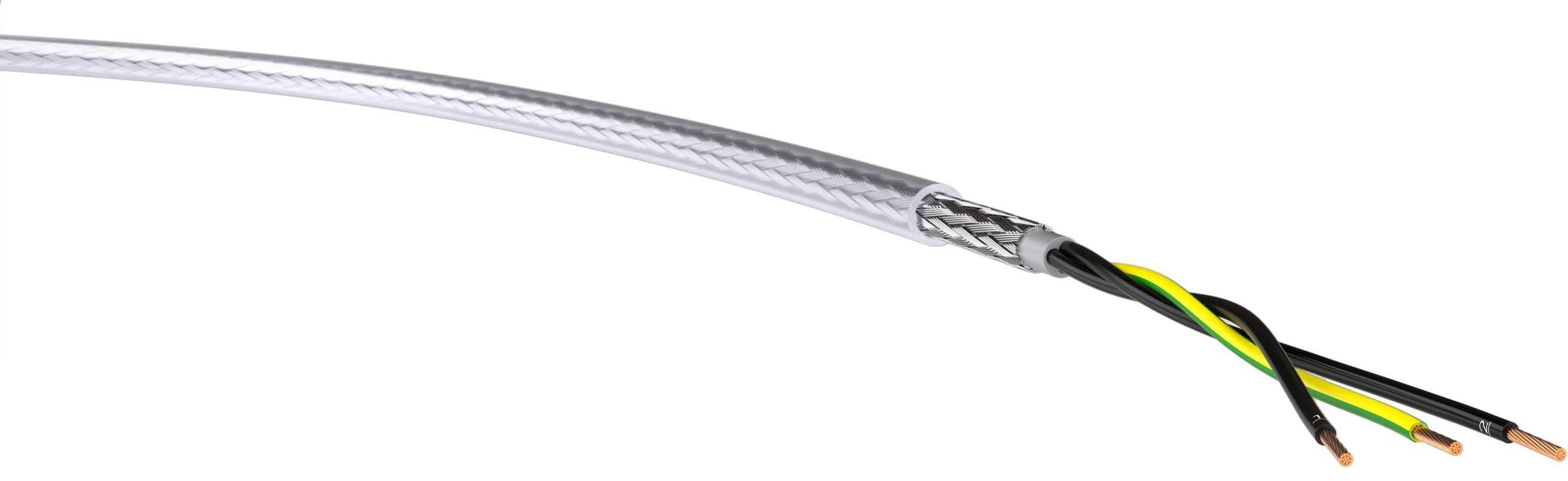 VER YSLYCY-JZ 3x 0,75 Ri.100 Energieleitung YSLYCY-JZ 3 x 0.75mm² 100m