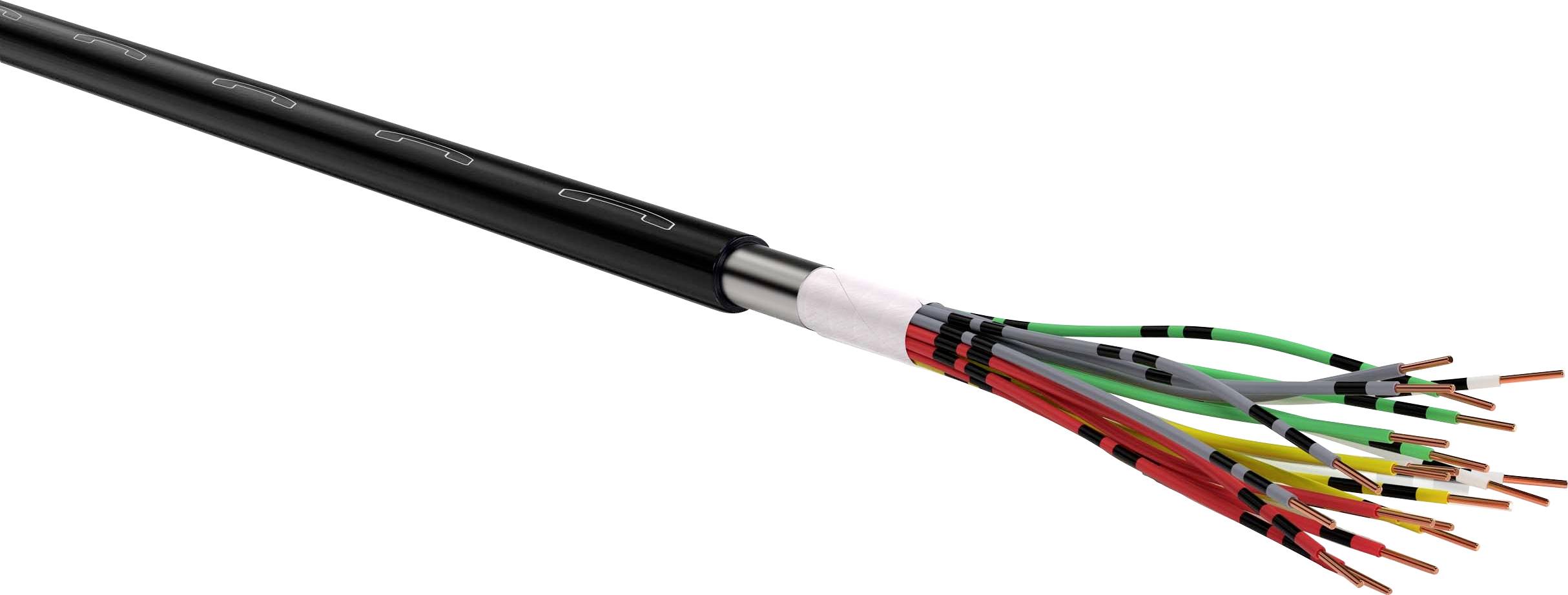 VER A-2Y(L)2Y 10x2x0,8 Tr.500 Datenkabel A-2Y(L)2Y 10 x 2 x 0.8mm² 500m