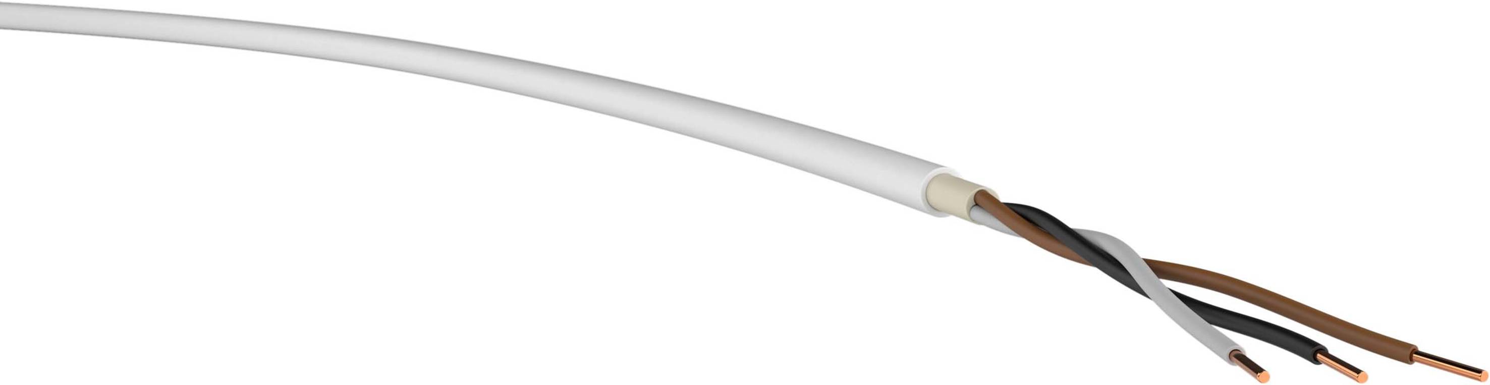 VER NYM-O 3x 1,5 Eca Ri.50 Energieleitung NYM-O 3 x 1.50mm² Grau 50m