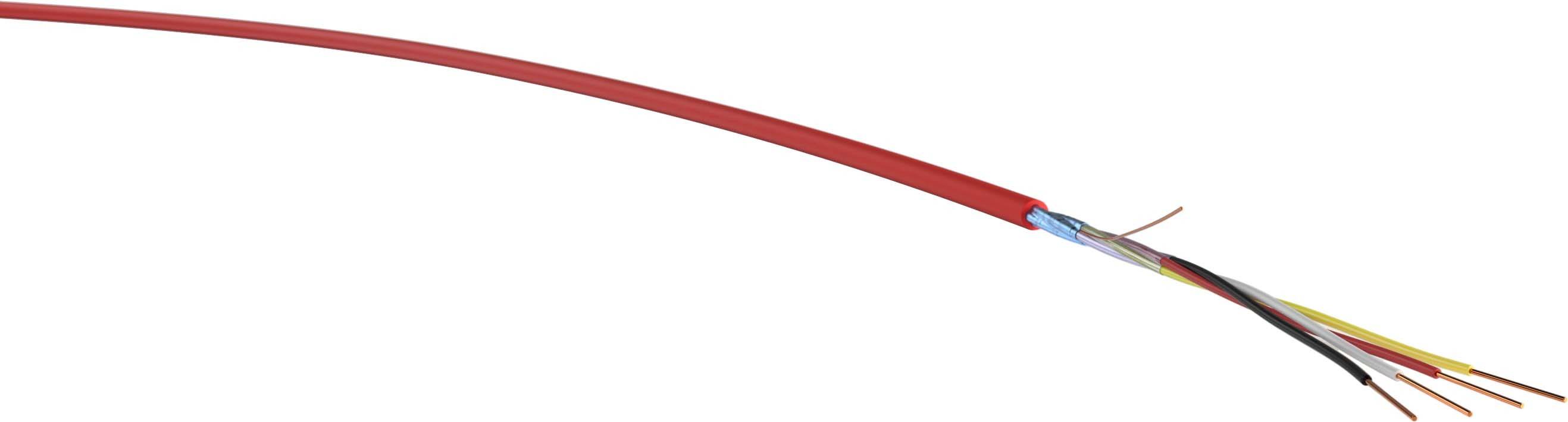 VER BMKJYSTY 2x2x0,8Eca Ri250 Datenkabel BMKJYSTY 2 x 2 x 0.8mm² Rot 250m