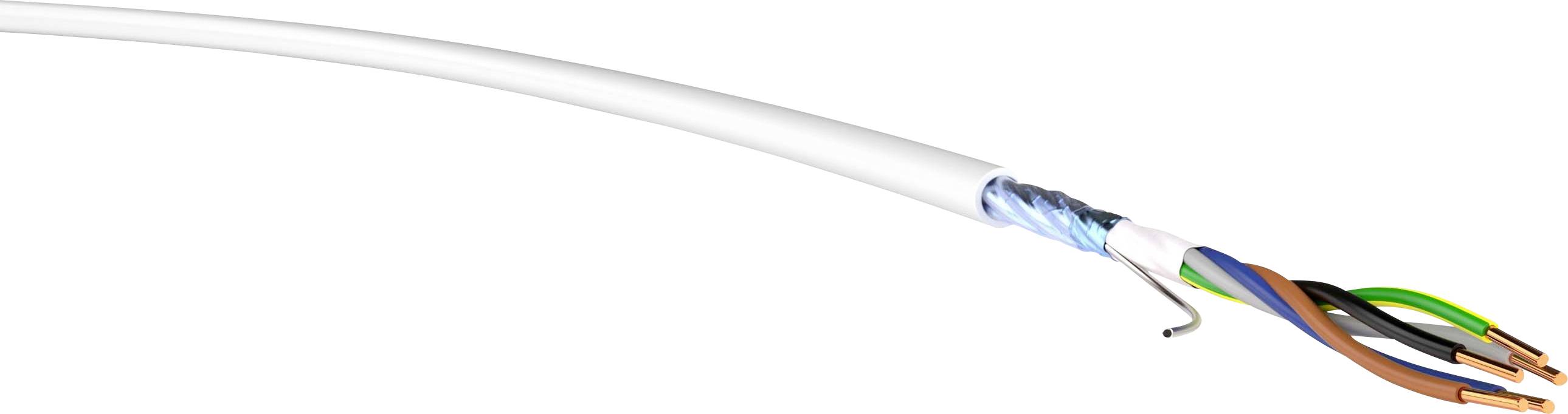 VER (N)YMStJ5x 1,5/1,5Eca R100 Energieleitung (N)YMStJ 5 x 1.50mm² Grau 100m