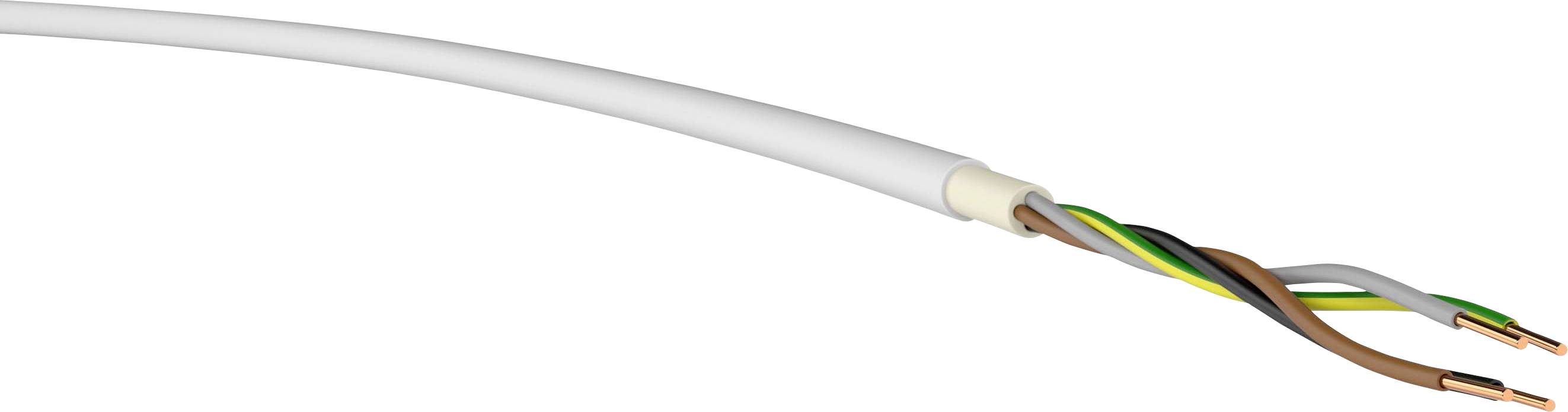 VER NYM-J 4x 1,5 Eca Ri100 Energieleitung NYM-J 4 x 1.50mm² Grau 100m