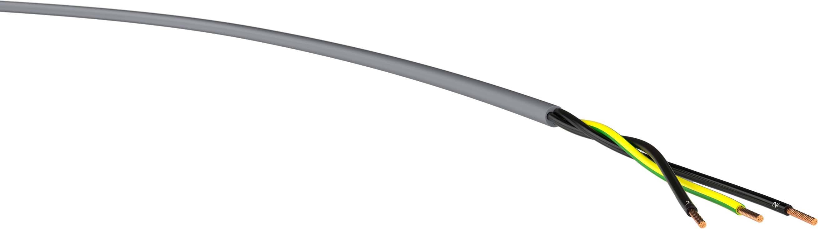 VER YSLY-JZ 3x 2,5 Ri. 50 Energieleitung YSLY-JZ 3 x 2.50mm² Grau 50m