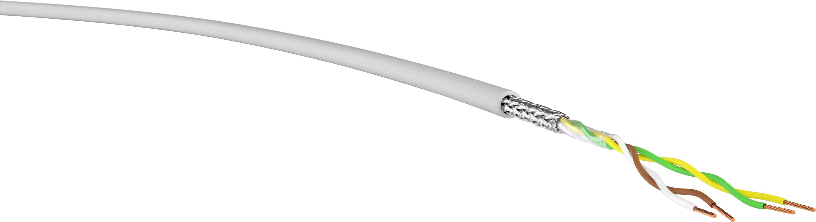 VER LIYCY-OB 2x2x0,5 Ri.100 Datenkabel LIYCY-OB 2 x 2 x 0.5mm² Grau 100m