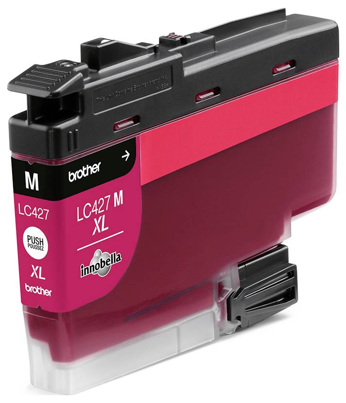 Brother LC427 M XL Tintenpatrone in Magenta für Drucker, ausgestattet mit Innobella-Technologie für hochwertige Druckergebnisse.