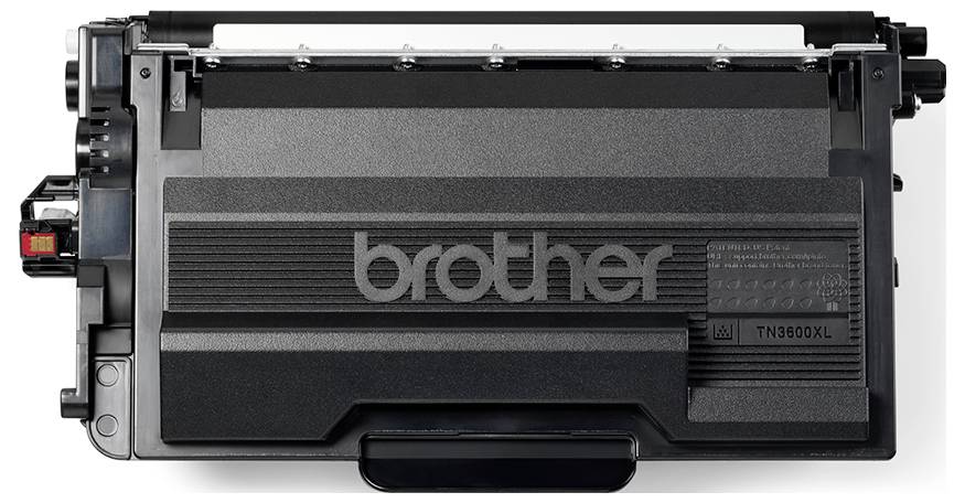 'Brother TN-8800XL' schwarze Laserdrucker-Tonerkartusche, Draufsicht, zeigt Design und Branding auf der Kartuschenfläche.