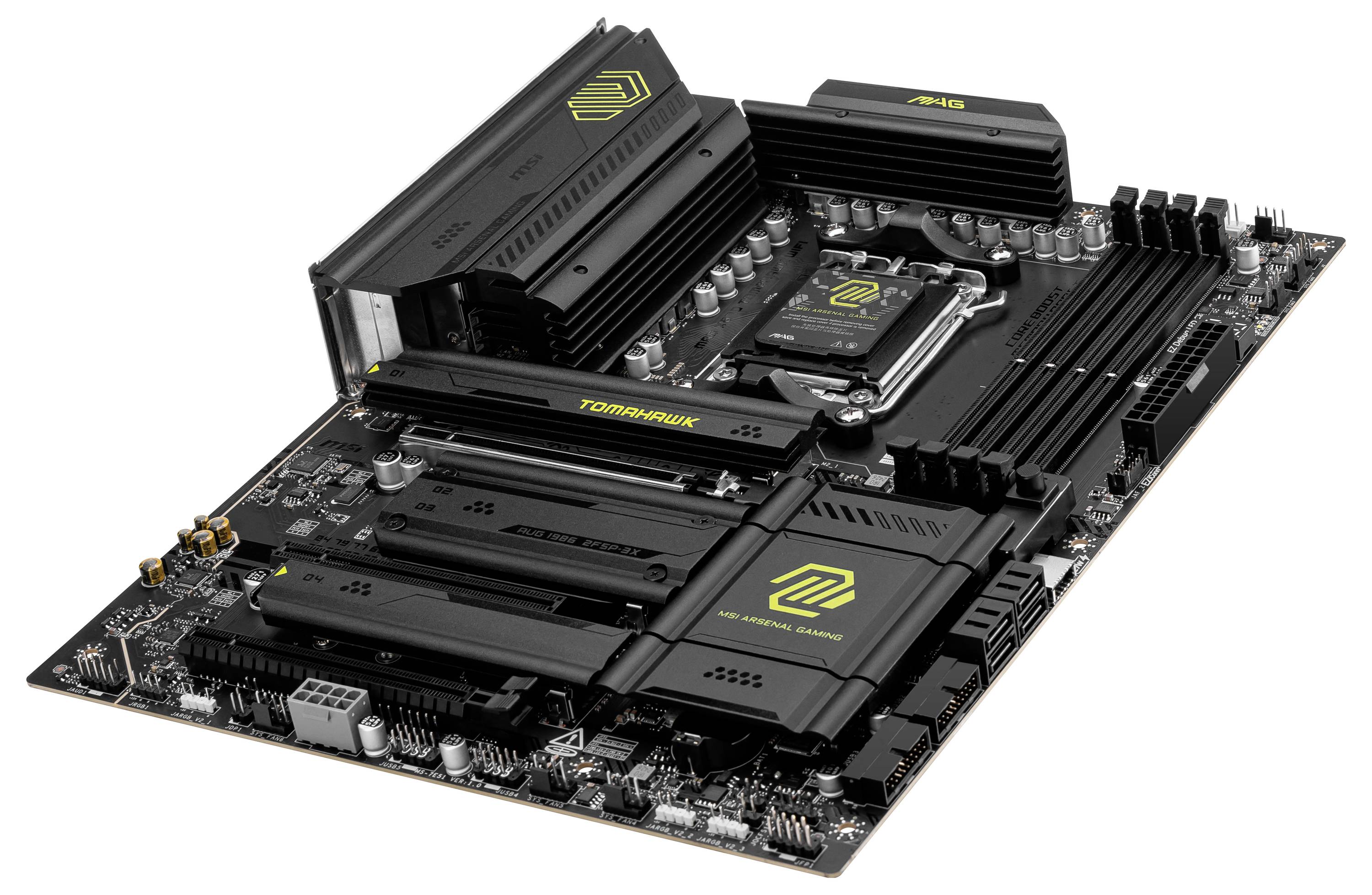 MSI MAG X870 Tomahawk Wifi (AM5) (D) Mainboard Sockel (PC) AMD® AM5 Formfaktor (Details) ATX Mainboard-Chipsatz AMD® X870