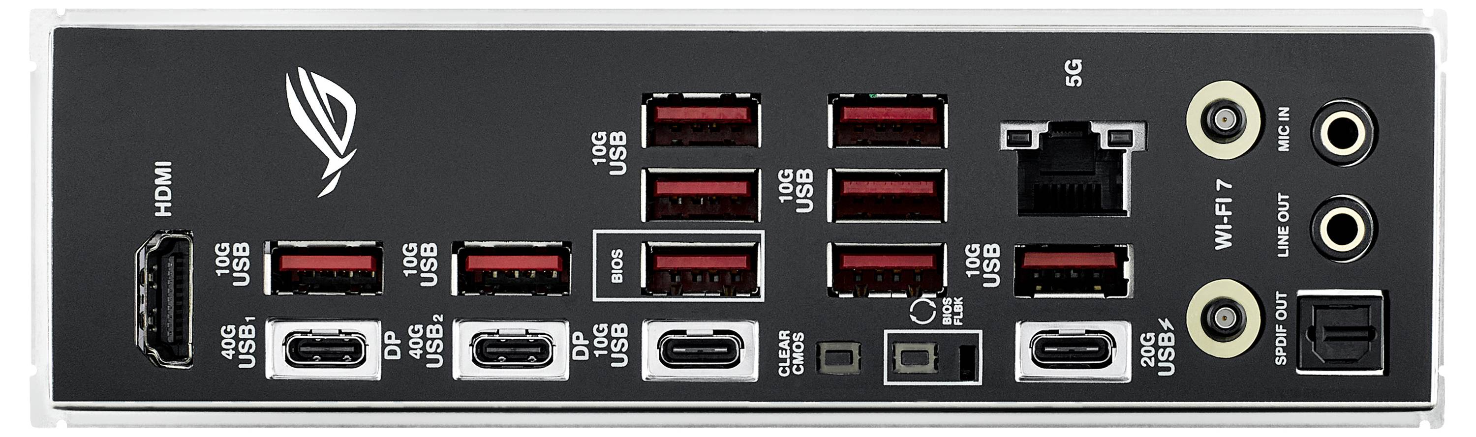 Asus ROG STRIX X870E-E Gaming WIFI (AM5) Mainboard Sockel (PC) AMD® AM5 Formfaktor (Details) ATX Mainboard-Chipsatz AMD® X870