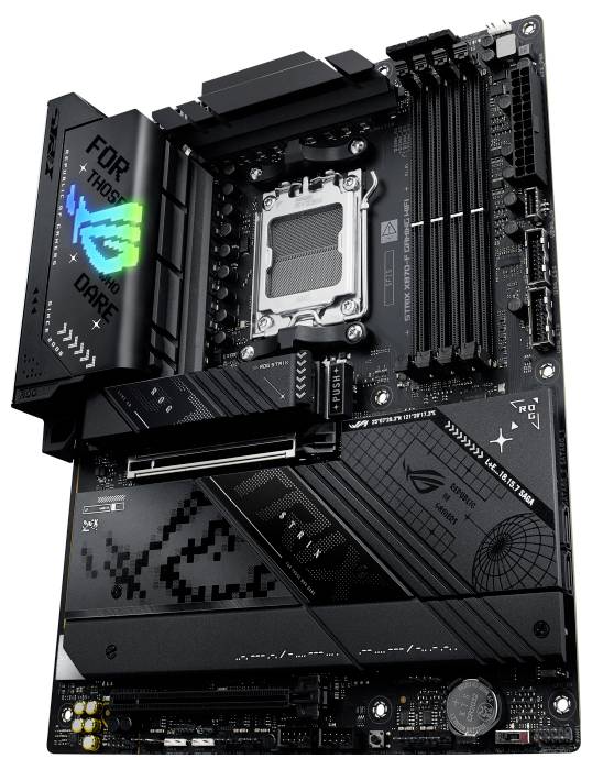 Asus ROG STRIX X870-F Gaming WIFI (AM5) Mainboard Sockel (PC) AMD® AM5 Formfaktor (Details) ATX Mainboard-Chipsatz AMD® X870