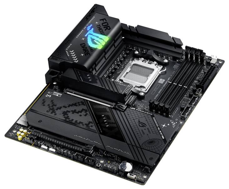 Asus ROG STRIX X870-F Gaming WIFI (AM5) Mainboard Sockel (PC) AMD® AM5 Formfaktor (Details) ATX Mainboard-Chipsatz AMD® X870