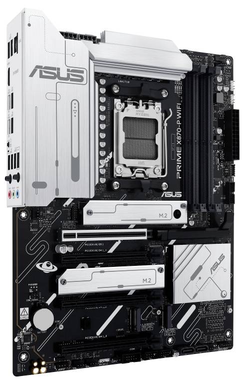 Asus PRIME X870-P WIFI (AM5) (D) Mainboard Sockel (PC) AMD® AM5 Formfaktor (Details) ATX Mainboard-Chipsatz AMD® X870